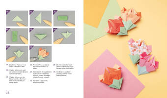 Origami-Flowers - Wunderschöne Blüten zum Dekorieren & Verschenken