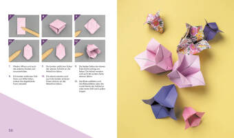 Origami-Flowers - Wunderschöne Blüten zum Dekorieren & Verschenken