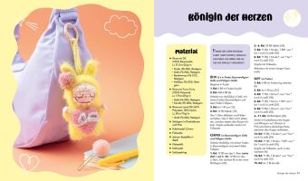 Schlüsselanhänger häkeln: Mini-Monster für Labubu-Fans