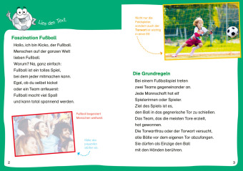 WAS IST WAS Erstes Lesen. Leserätsel Fußball