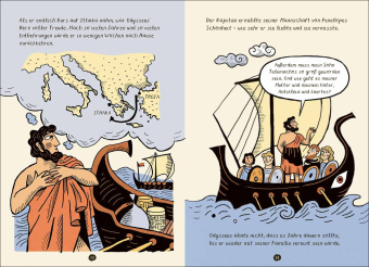 Die Odyssee. Graphic Novel