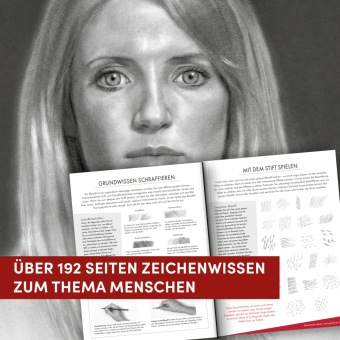 Die Kunst des Zeichnens Menschen. Die beste Zeichenschule
