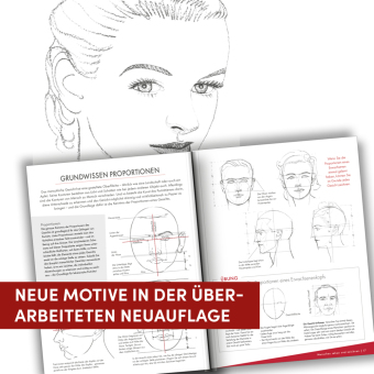Die Kunst des Zeichnens Menschen. Die beste Zeichenschule