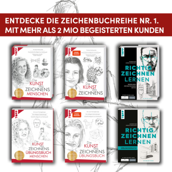 Die Kunst des Zeichnens Menschen. Die beste Zeichenschule