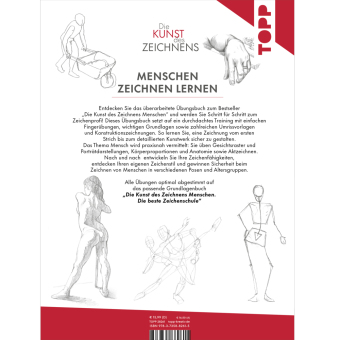 Die Kunst des Zeichnens Übungsbuch - Menschen. Mit neuem Trainingskonzept