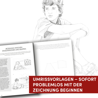 Die Kunst des Zeichnens Übungsbuch - Menschen. Mit neuem Trainingskonzept