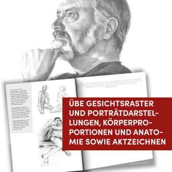 Die Kunst des Zeichnens Übungsbuch - Menschen. Mit neuem Trainingskonzept