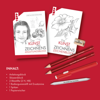 Kreativ-Set Die Kunst des Zeichnens