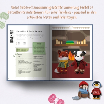 Durchs Jahr mit Amigurumi