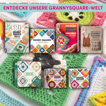3D Granny Squares häkeln