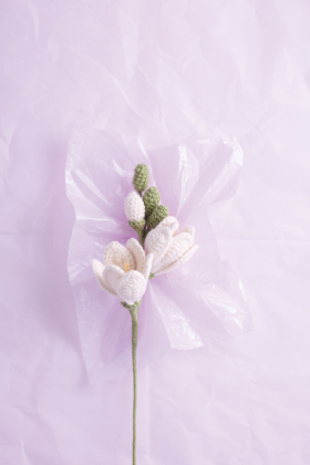 Romantische Blumen häkeln 