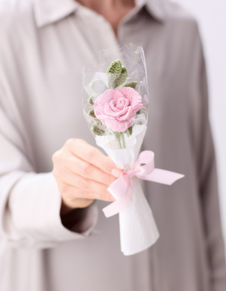 Romantische Blumen häkeln 