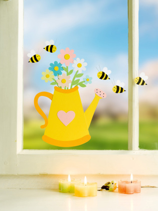 Farbenfrohe Fensterbilder (kreativ.kompakt)