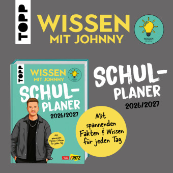 Wissen mit Johnny: Schulplaner 2026/2027