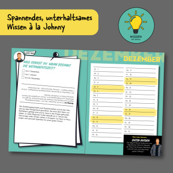 Wissen mit Johnny: Schulplaner 2026/2027