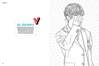 BTS: Das inoffizielle Ausmal- & Kreativbuch
