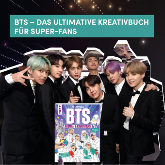 BTS: Das inoffizielle Ausmal- & Kreativbuch