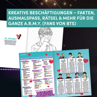 BTS: Das inoffizielle Ausmal- & Kreativbuch