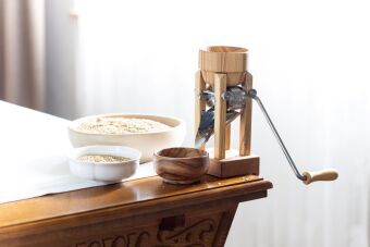 Backen mit Buchweizen und Hafer 