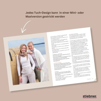 Mini- und Maxitücher mit Struktur