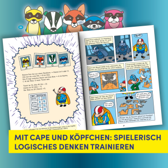 SuperHirni in kniffliger Mission. Kopfnüsse im Kampf gegen das Böse