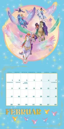 Unicorn Academy: Wandkalender 2027