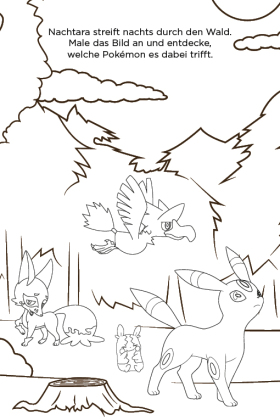 Pokémon: Magischer Malspaß - Entdecke verborgene Motive!