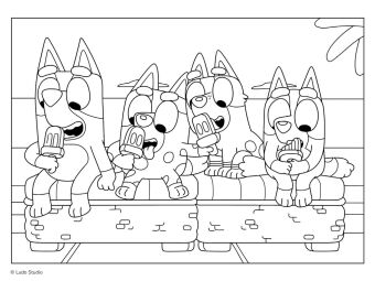 Bluey: Meine große Stempelbox
