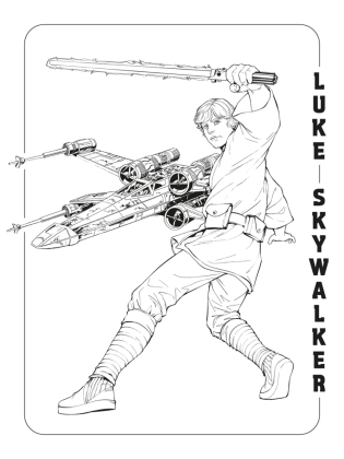 Star Wars: Malspaß mit 3D-Stickern