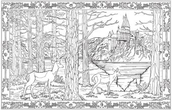 Harry Potter: Magisches Malbuch