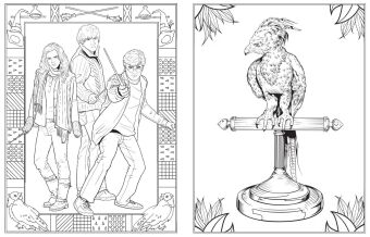 Harry Potter: Magisches Malbuch