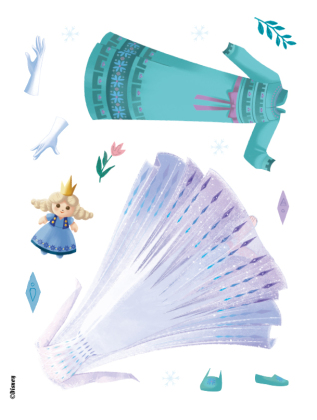 Disney Die Eiskönigin: Zauberhafter Styling-Spaß: Stickern, Malen, Stylen