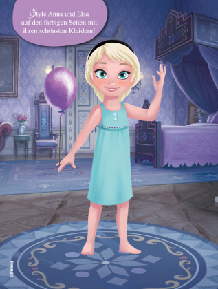 Disney Die Eiskönigin: Zauberhafter Styling-Spaß: Stickern, Malen, Stylen