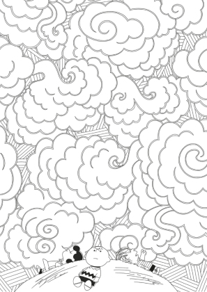 Peanuts: Malblock - Glücksmomente mit den Peanuts