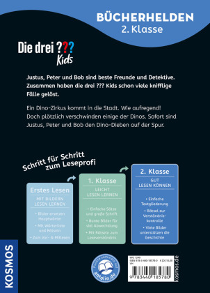 Die drei ??? Kids, Bücherhelden 2. Klasse, Achtung, Dinos!