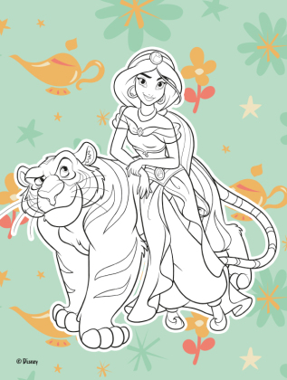 Disney Prinzessin: Malzauber - Mit bunten Nagelstickern!