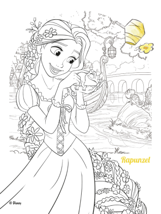 Disney Prinzessin: Malzauber - Mit bunten Nagelstickern!