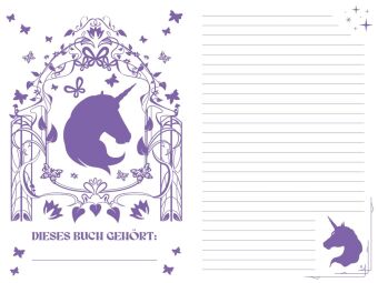 Unicorn Academy: Notizbuch