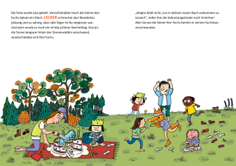 Herr Fuchs mag Torte 