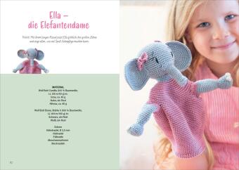 Fantasievolle Handpuppen häkeln