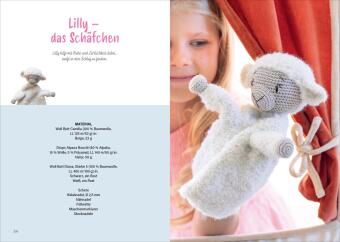 Fantasievolle Handpuppen häkeln