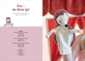 Fantasievolle Handpuppen häkeln