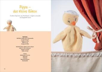 Fantasievolle Handpuppen häkeln