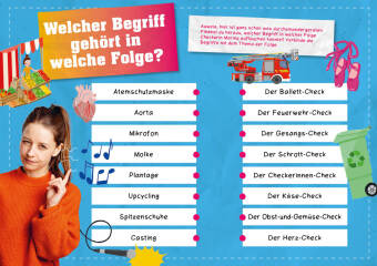Checkerin Marina: Der spannende Spiel- und Rätselblock