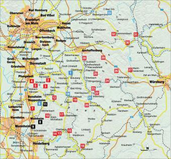 Vergessene Pfade Odenwald und Spessart 
