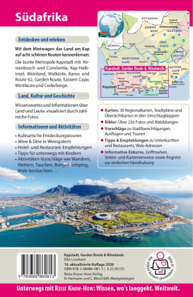 Reise Know-How Reiseführer Südafrika - Kapstadt, Garden Route & Winelands
