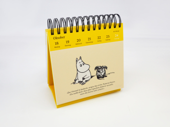 Die Mumins für alle Lebenslagen. Postkartenkalender 2027