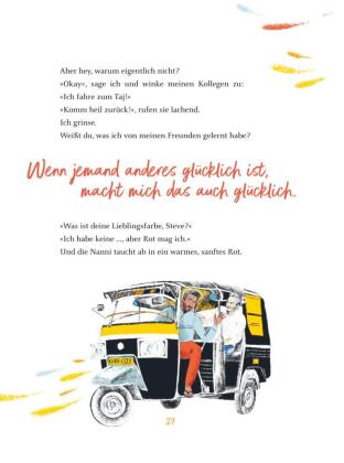 Der Rikscha-Fahrer, der dir das Glück zeigt