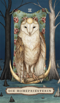Woodland Wardens Tarot - Set mit Booklet u. 78 Karten, m. 1 Beilage