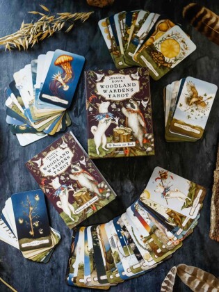 Woodland Wardens Tarot - Set mit Booklet u. 78 Karten, m. 1 Beilage